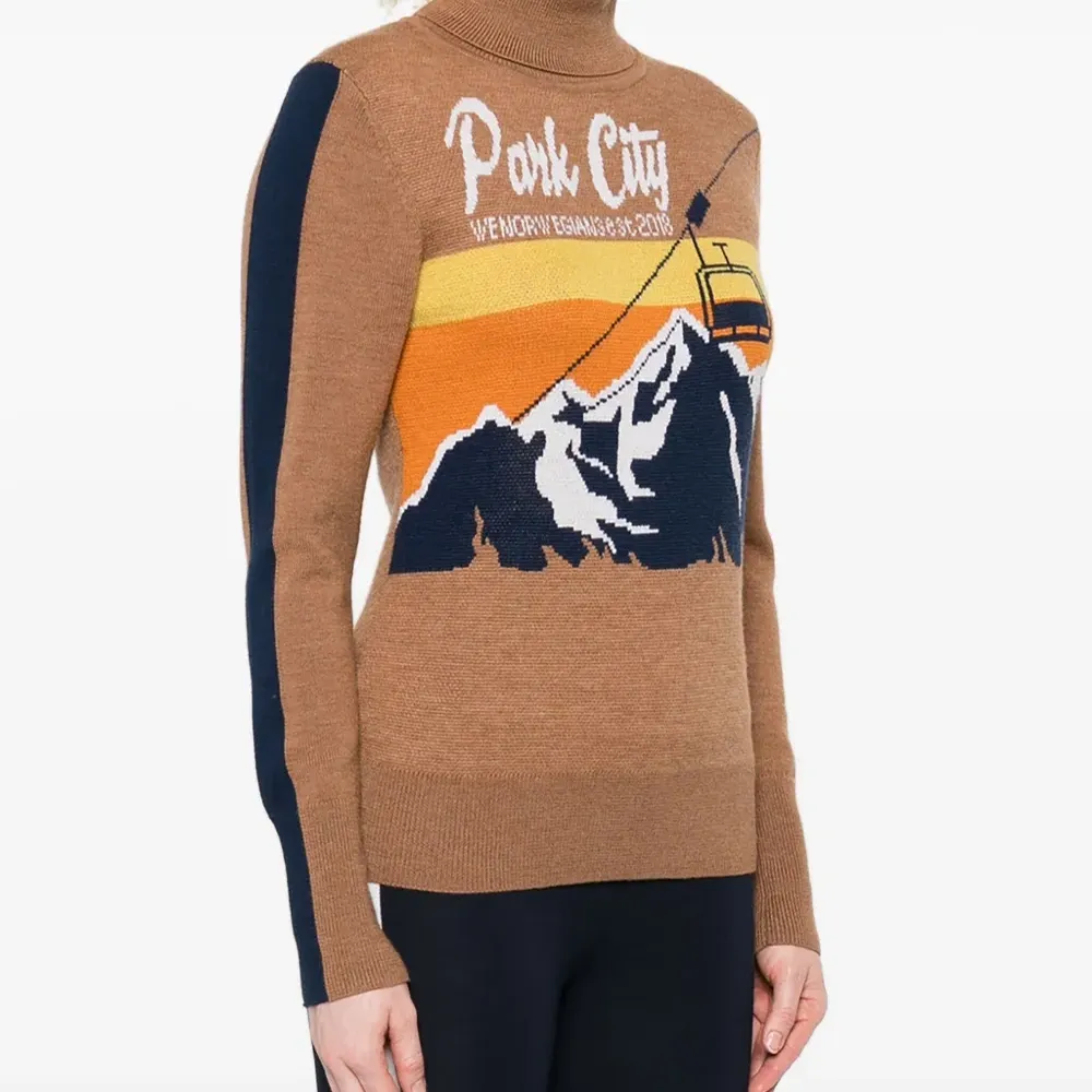 Свитер с принтом