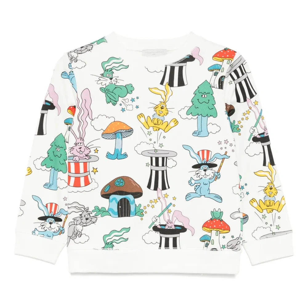 Толстовка с принтом magicians bunny