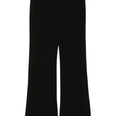 Расклешенные брюки с завышенной талией