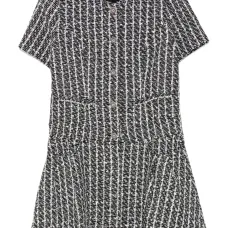 Твидовое платье мини Твидовое платье мини