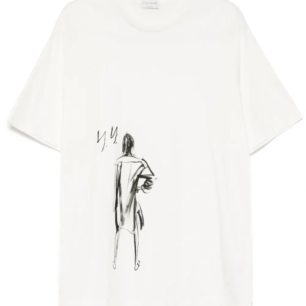 Футболка из джерси с принтом