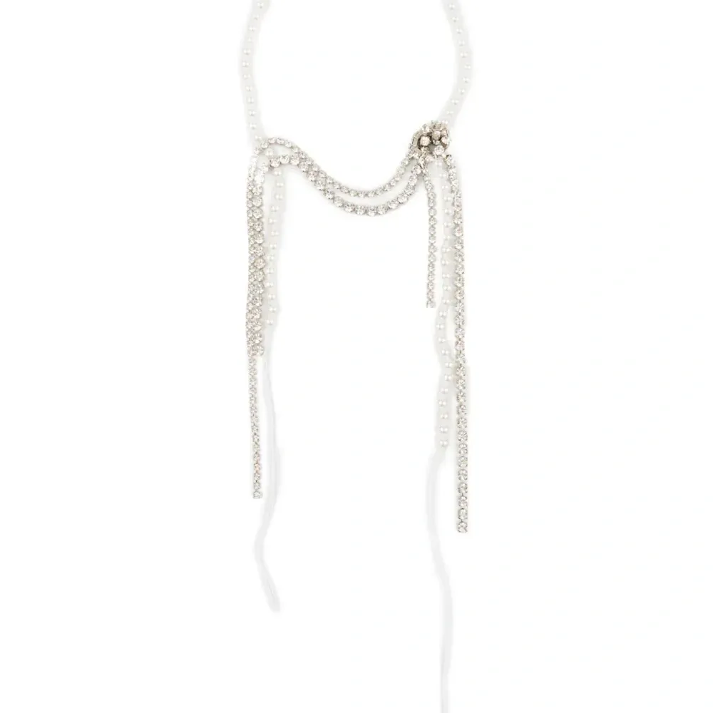 Колье с кристаллами