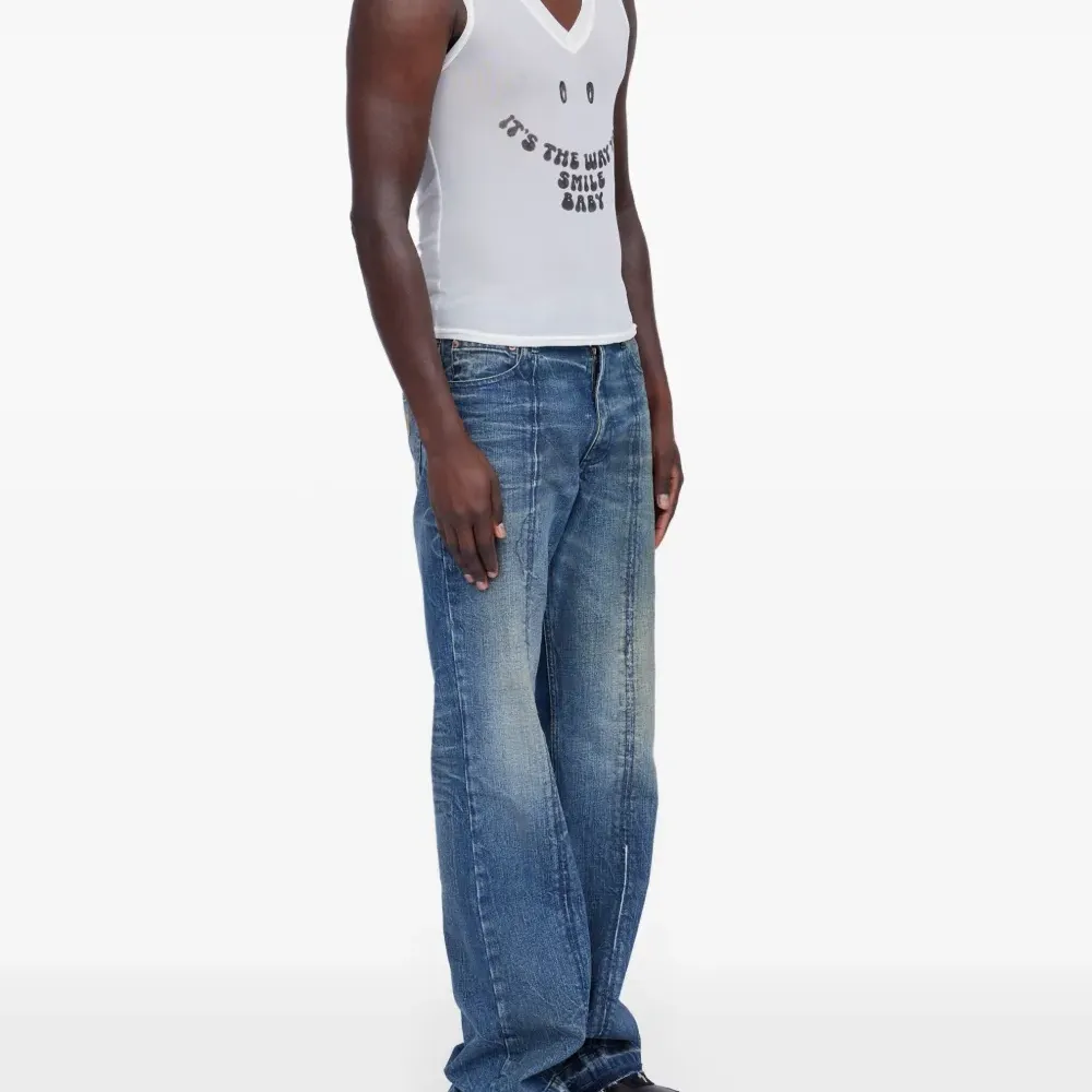 Топ с принтом