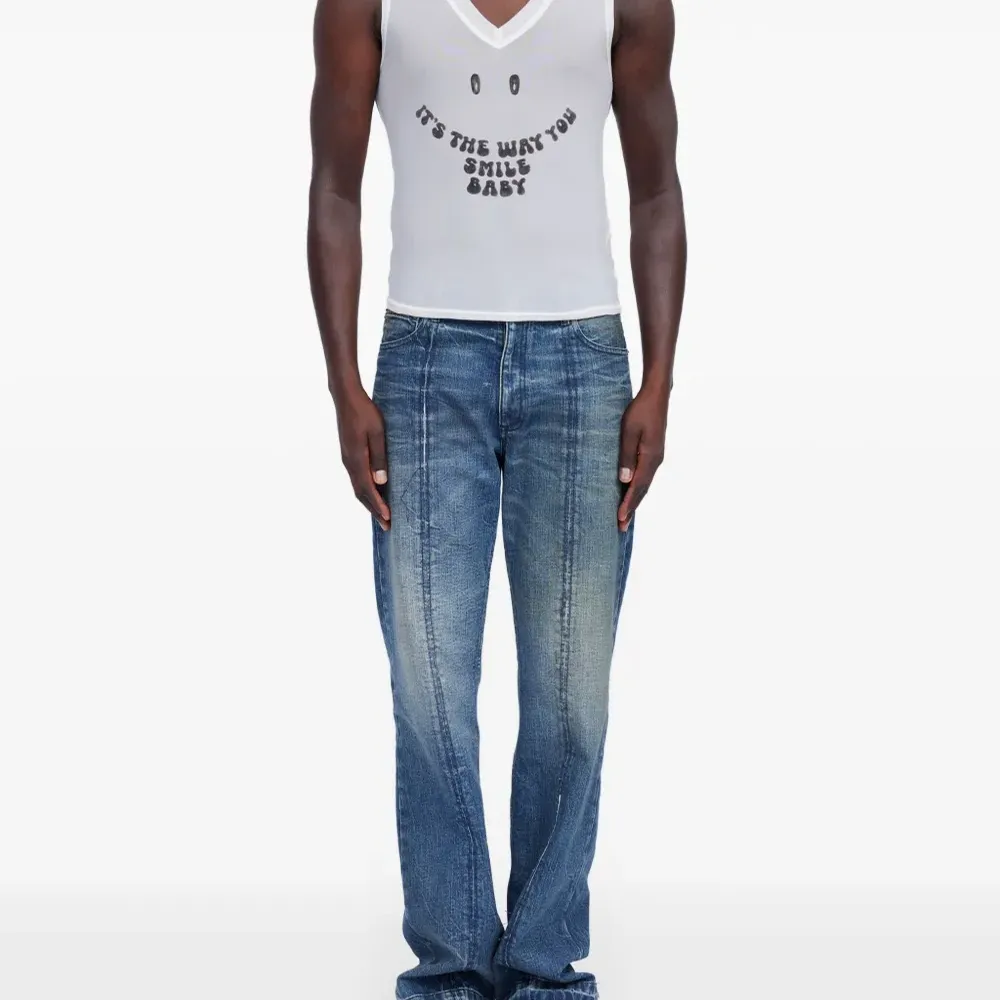 Топ с принтом