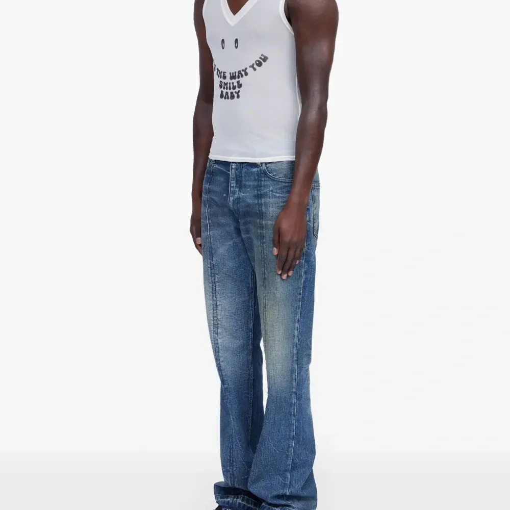 Топ с принтом