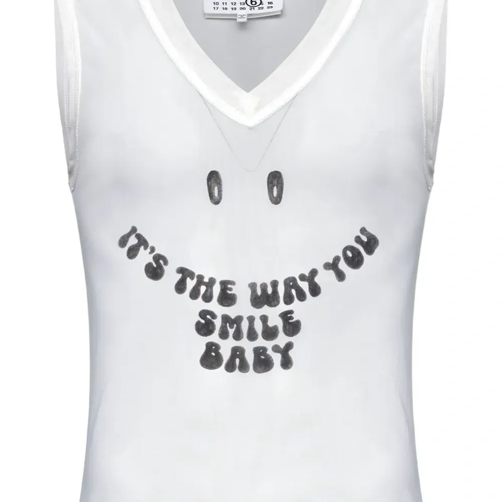 Топ с принтом