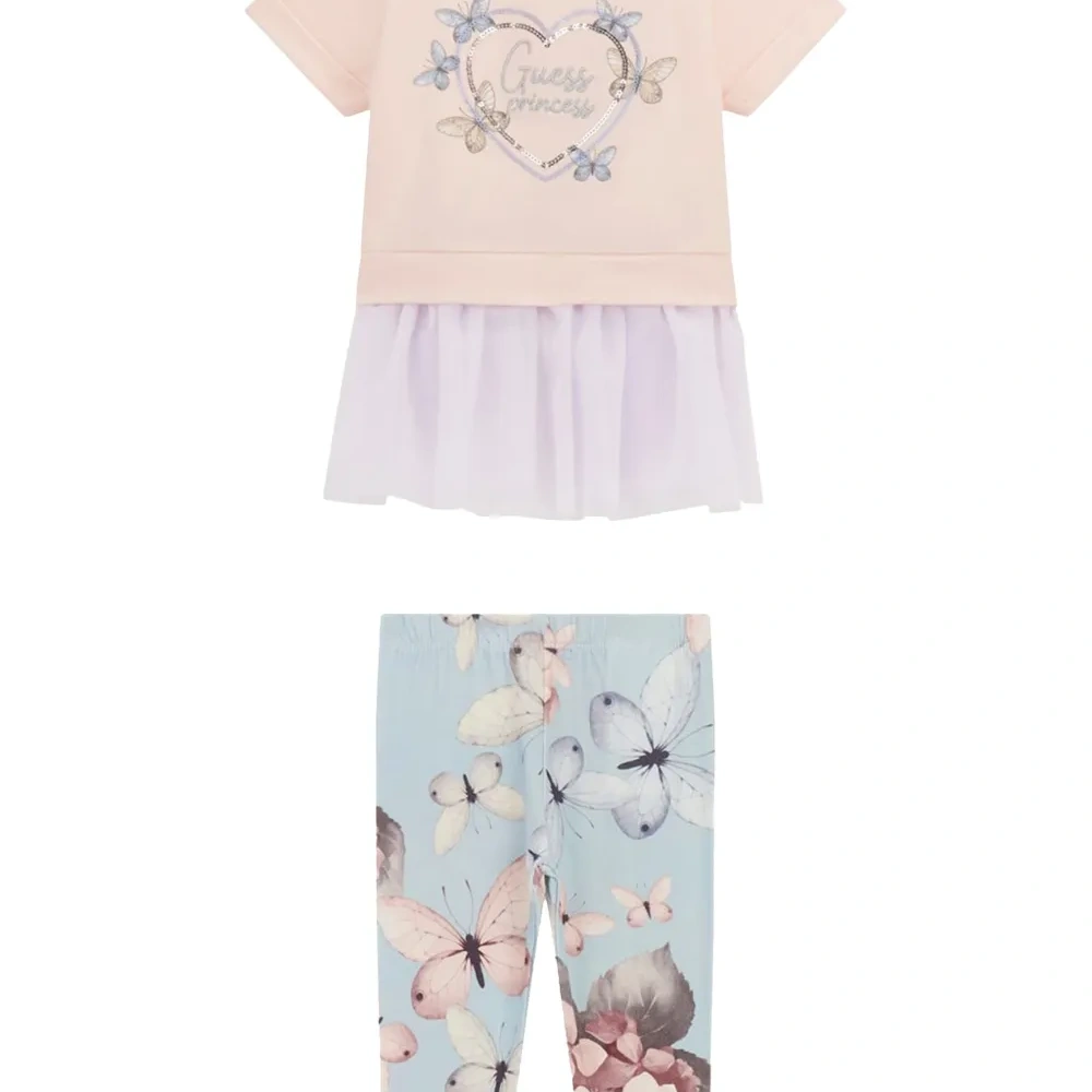 Комплект из топа и брюк с логотипом