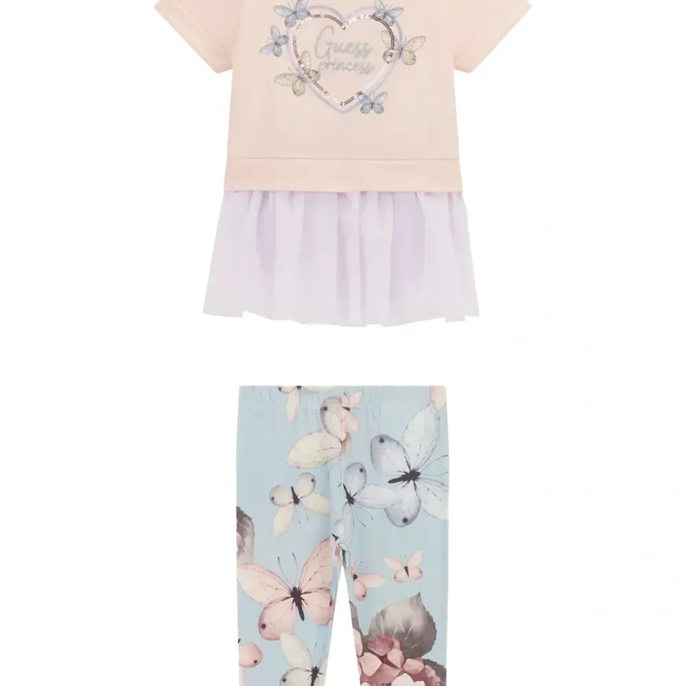 Комплект из топа и брюк с логотипом