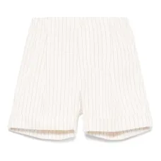 Шорты в тонкую полоску