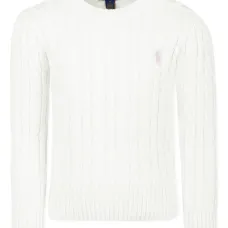 Свитер фактурной вязки