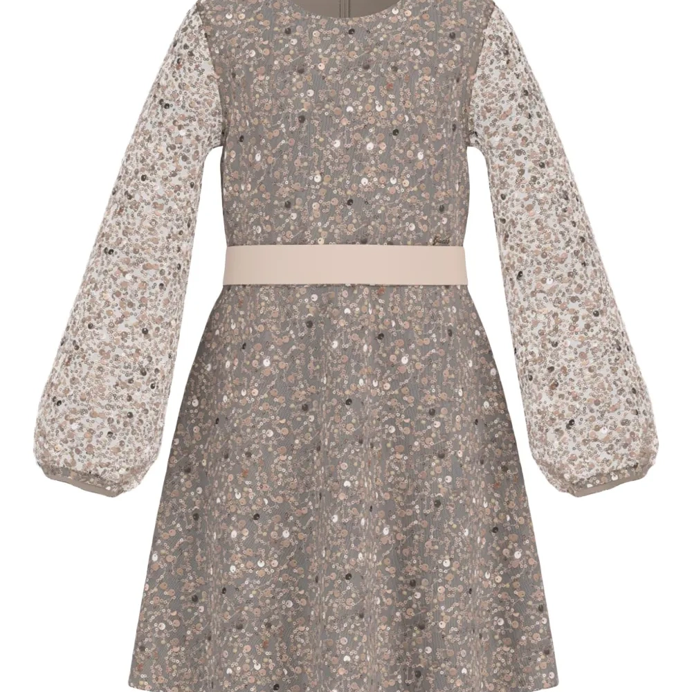 Платье с пайетками