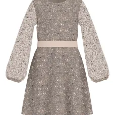 Платье с пайетками