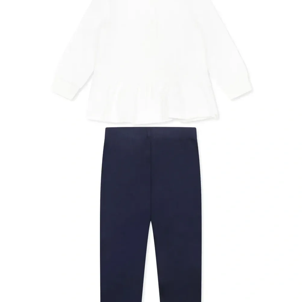 Комплект из топа и брюк с принтом Polo Bear