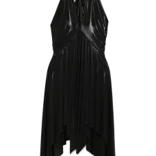 Платье мини с вырезом халтер