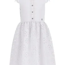 Платье с кружевом