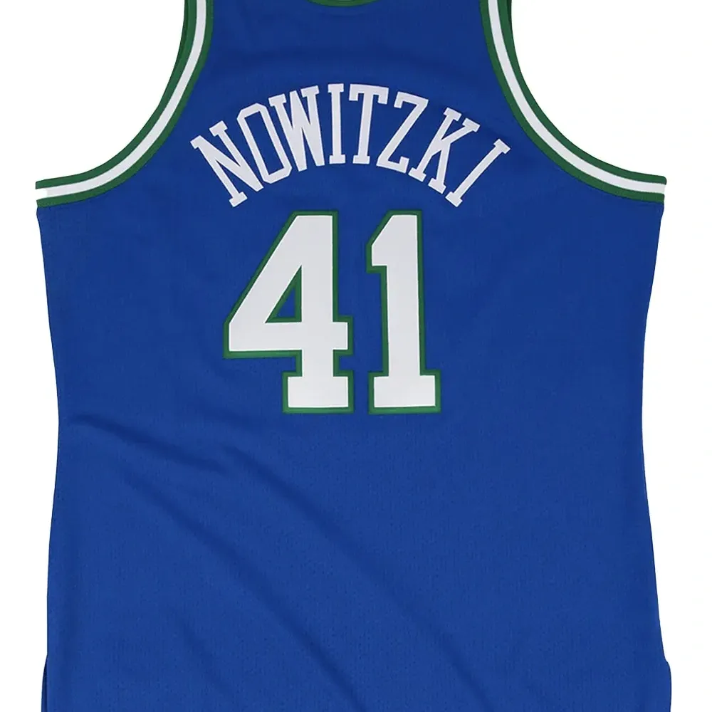 Топ NBA Authentic Dallas Mavericks 98 Dirk Nowitzki