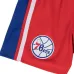 Шорты 1996/97 Philadelphia 76ers Scarlet Шорты 1996/97 Philadelphia 76ers Scarlet
