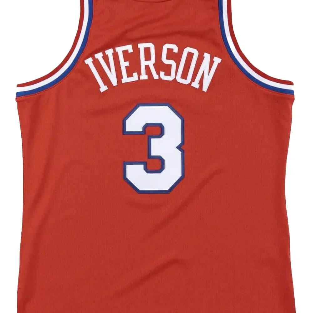 Топ Authentic 76ERS 02-03 Allen Iverson Victory Red Топ Authentic 76ERS 02-03 Allen Iverson Victory Red