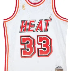 Топ 1996/97 Hardwood Classics Alonzo Mourning Miami Heat White