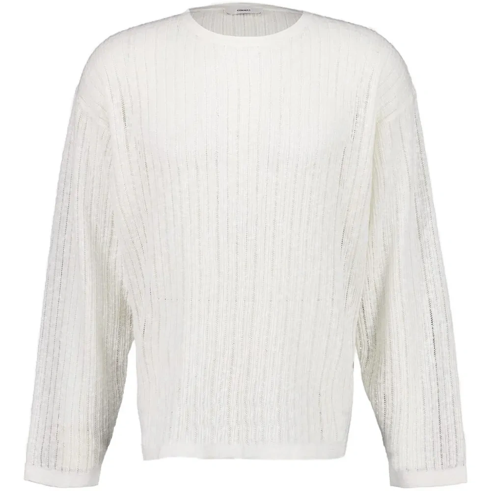 Свитер ажурной вязки