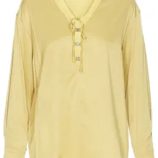 Блузка с длинными рукавами Блузка с длинными рукавами