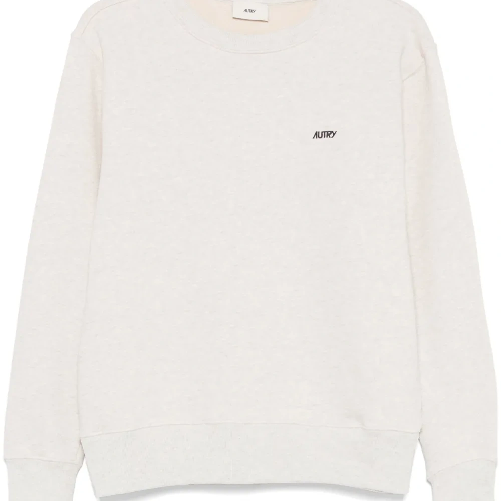 Меланжевая толстовка