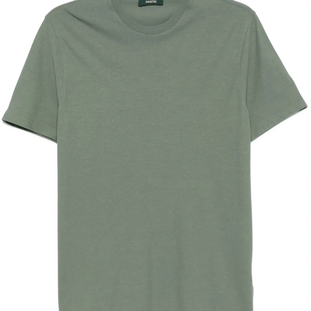 Футболка с круглым вырезом