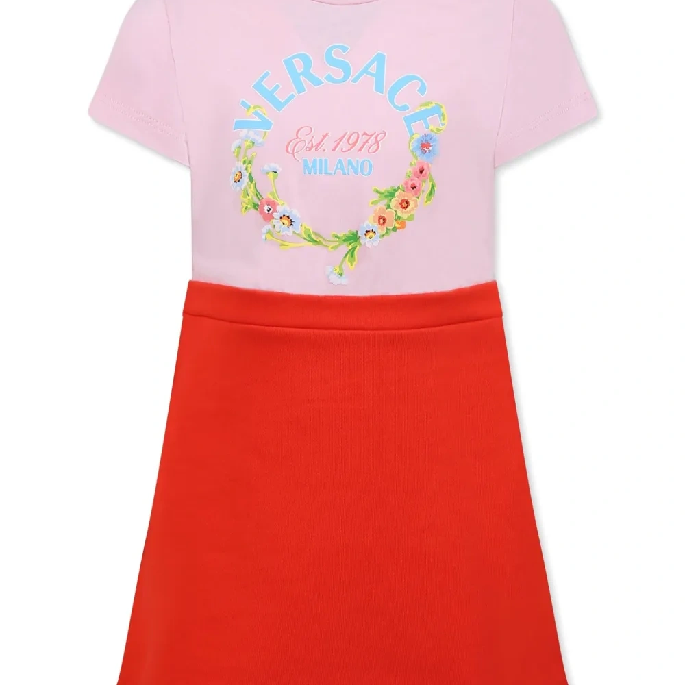 Платье с логотипом