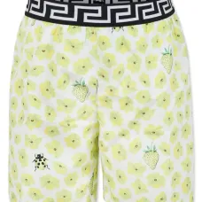 плавки-шорты с цветочным принтом