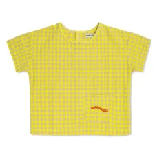 Блузка в клетку виши Блузка в клетку виши