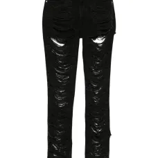 Джинсы с прорезями Джинсы с прорезями