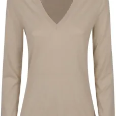 Топ с V-образным вырезом