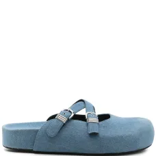 Джинсовые мюли