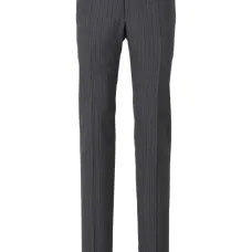 Полосатые брюки строгого кроя