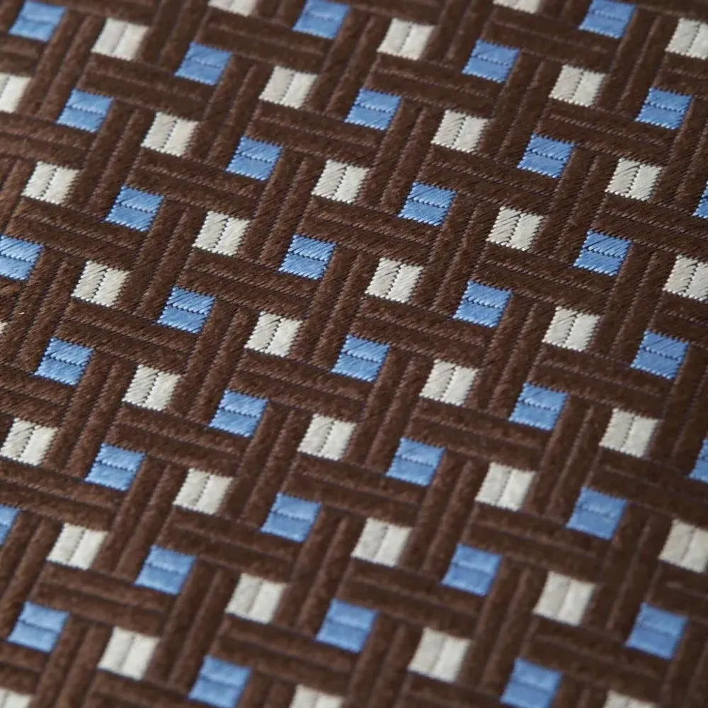 жаккардовый галстук с узором