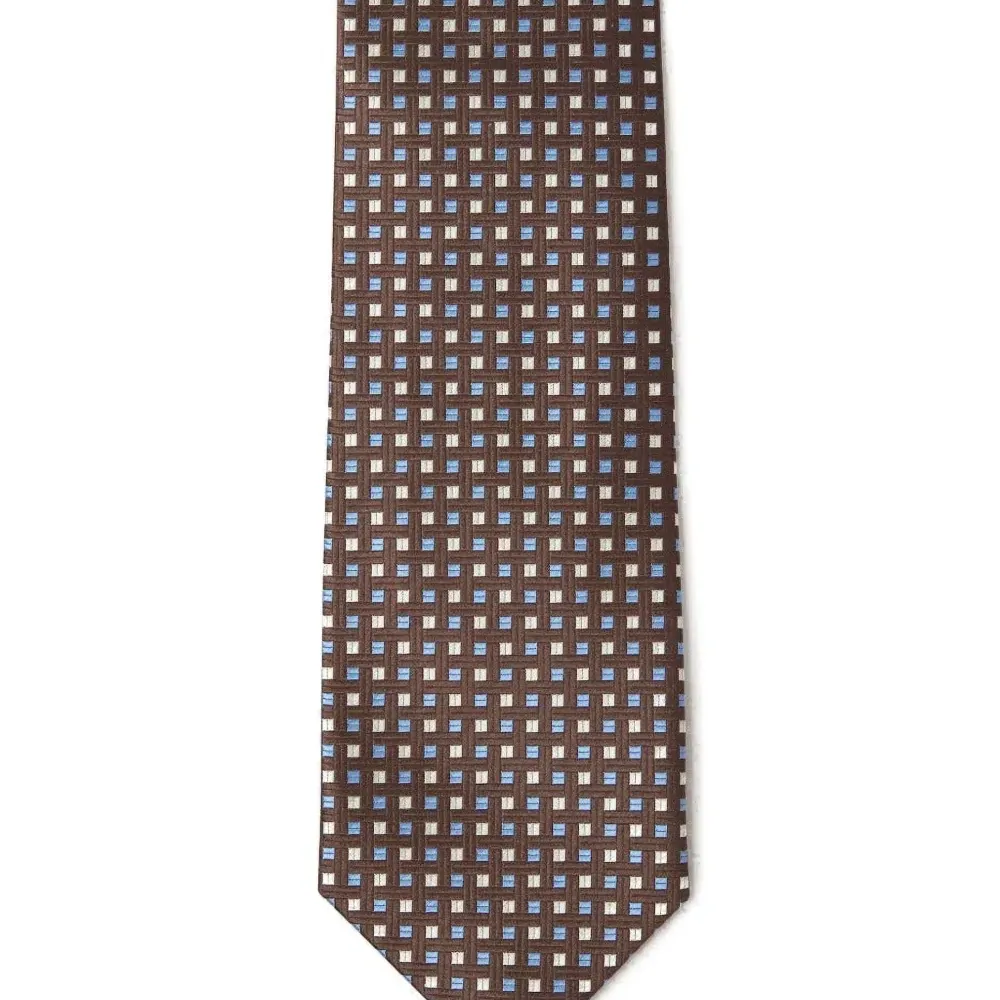 жаккардовый галстук с узором