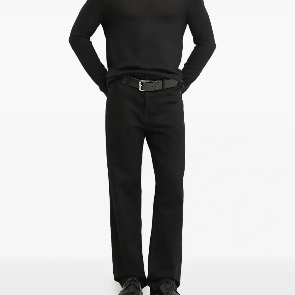 Джемпер с необработанными краями