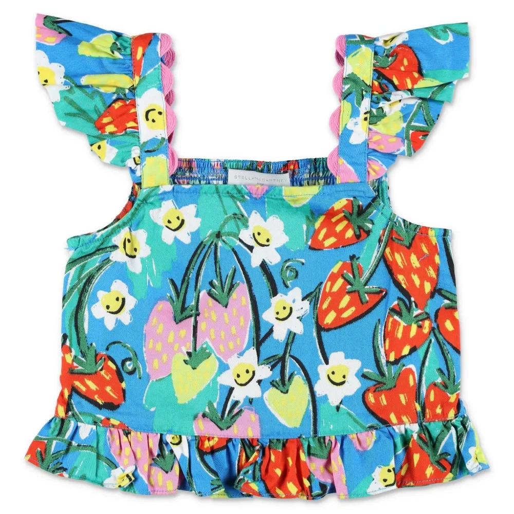 Топ с принтом