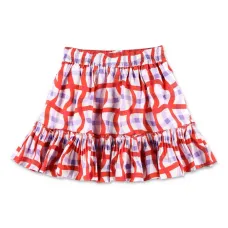 Юбка с графичным принтом