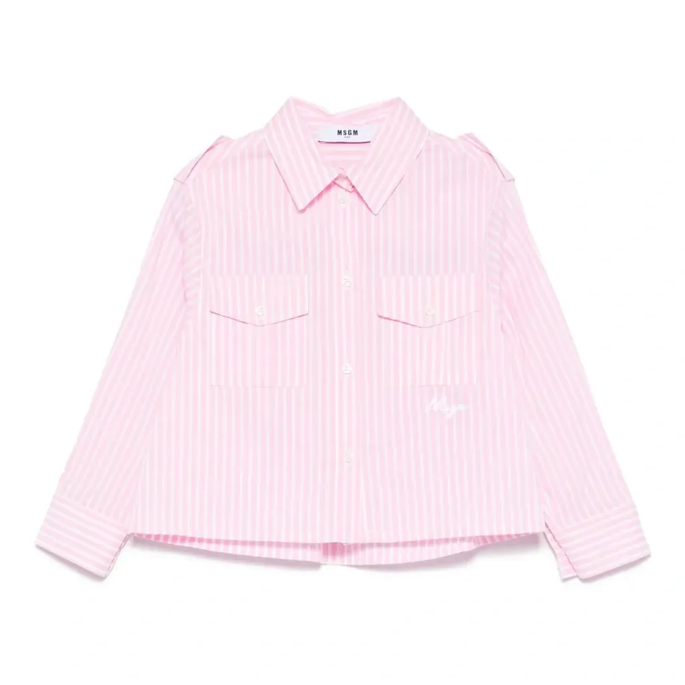 Рубашка в полоску