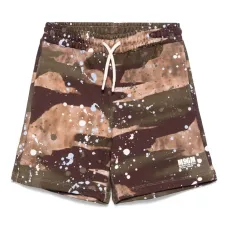 Спортивные шорты с эффектом разбрызганной краски