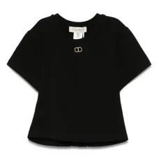 Футболка с декором Oval T