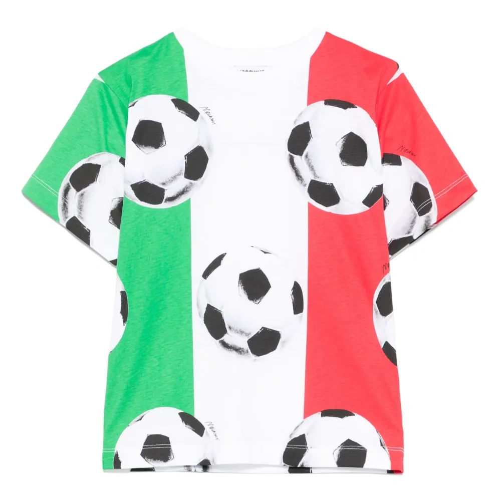 Футболка с принтом Italy