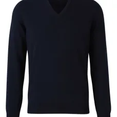 Свитер с V-образным вырезом