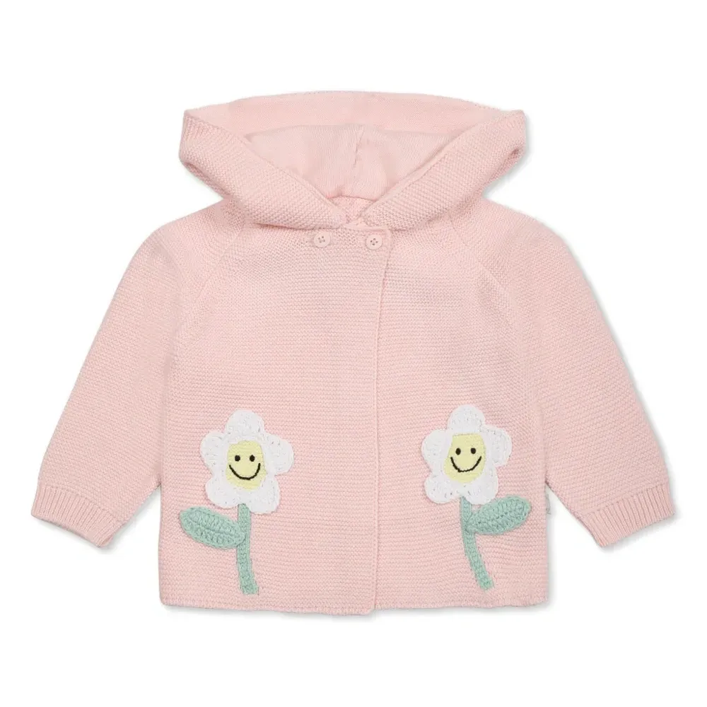 Худи с цветочной аппликацией