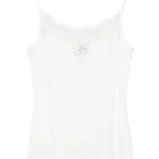 Топ с кружевной отделкой