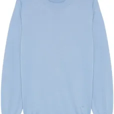 Свитер с круглым вырезом