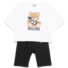 Комплект из топа и шортов с принтом Teddy Bear Комплект из топа и шортов с принтом Teddy Bear