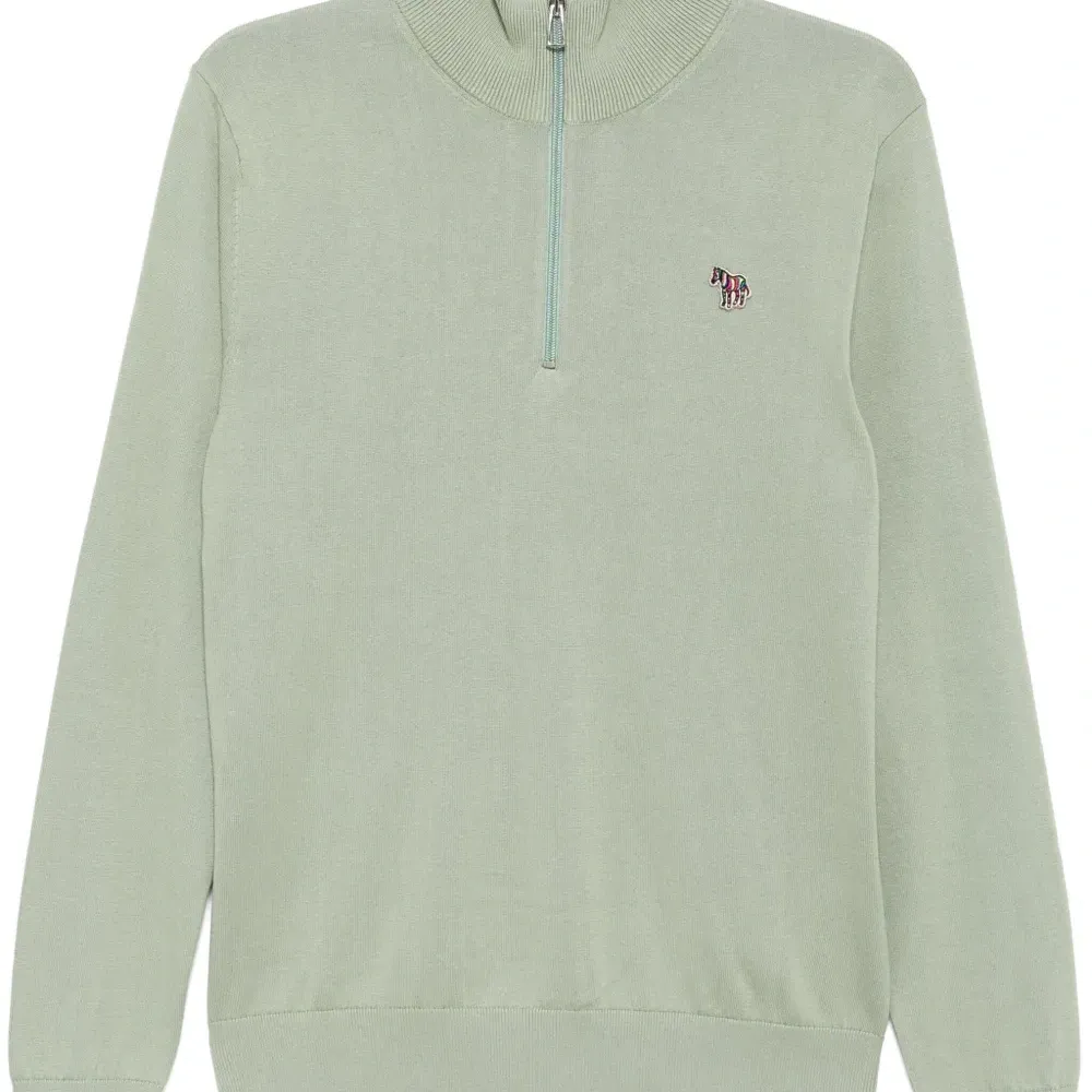 Свитер с воротником на молнии