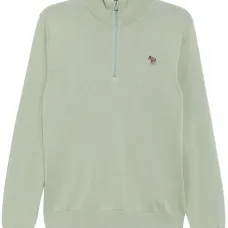 Свитер с воротником на молнии